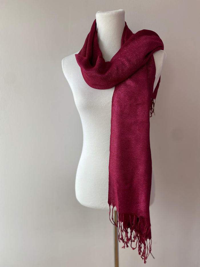 Sparkle/Pink Pashmina