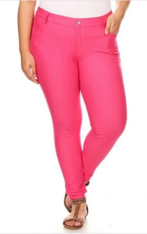 Pink Jegging - Jeans & Bottoms