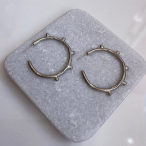 Sunny small Silver Earrings