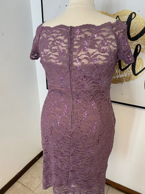 Shine (Mauve) - Formal Dress