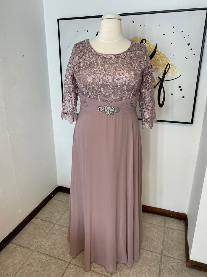 Sarah Fashion (Mocha) - Formal Dress