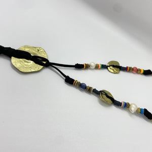 Rainbow necklace (Black)