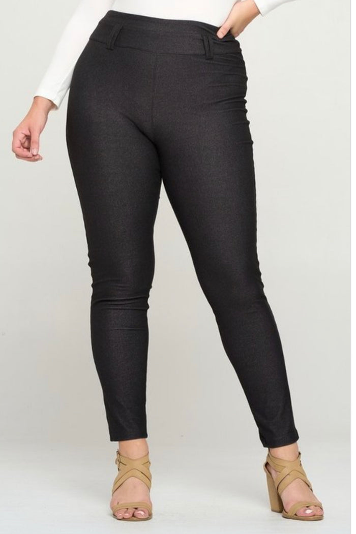 Fashion jeggings (Black)