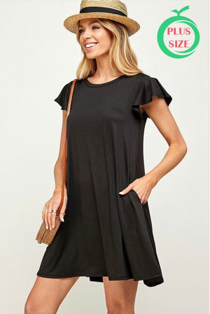 Edith Black - Tunic Dress