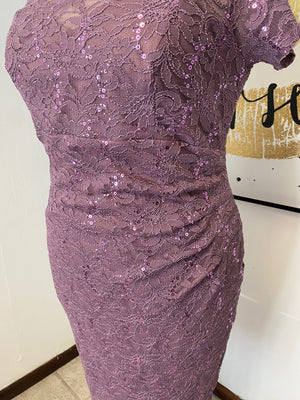 Shine (Mauve) - Formal Dress