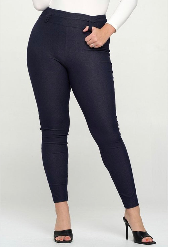 Fashion jeggings (Blue)