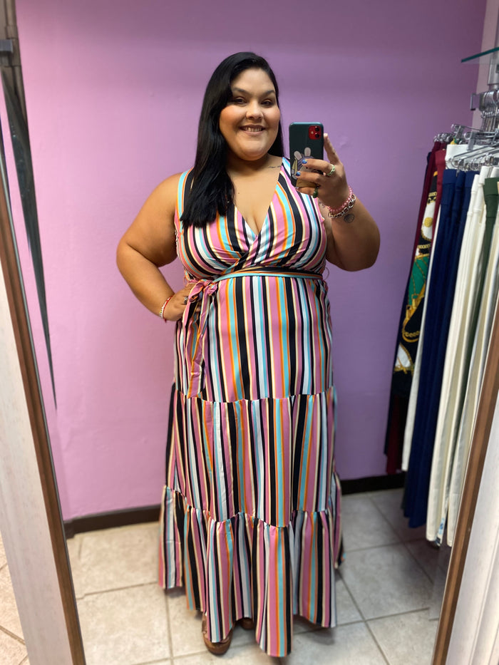 Stripes - Maxi dress