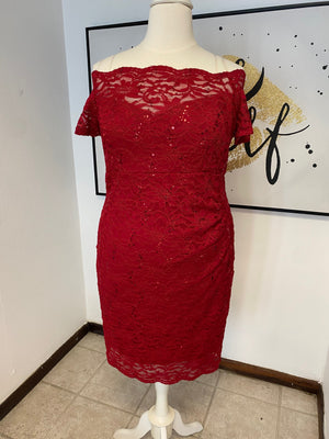 Shine (Red) - Formal Dress