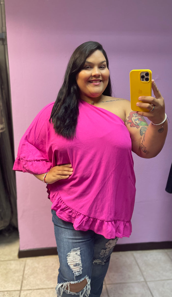 Fabiola (Fuchsia) - Top