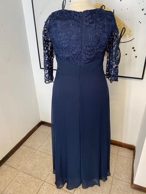 Sarah Fashion (Navy) - Formal Dress